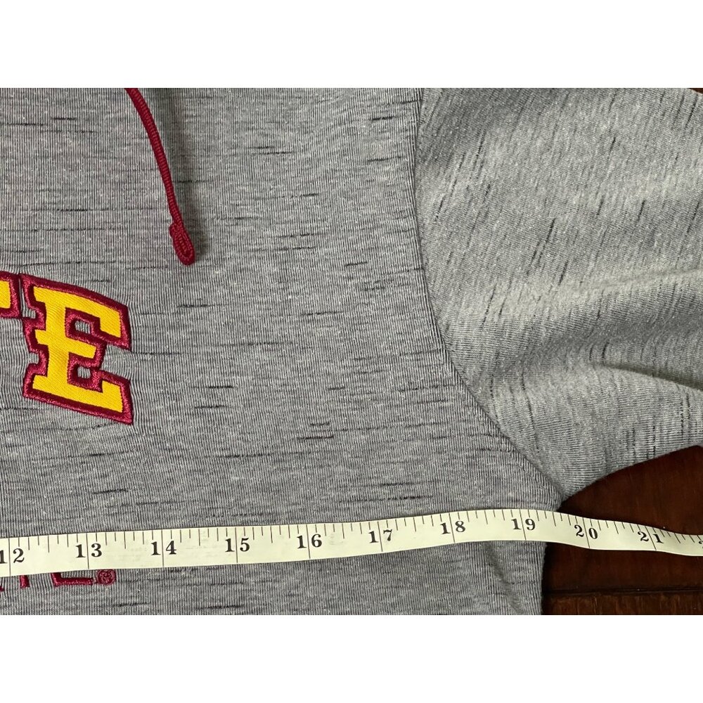 Champion Iowa State Cyclones Gray Hoodie Sweatshirt Mens Small Embroidered Logo - Picture 7 of 11